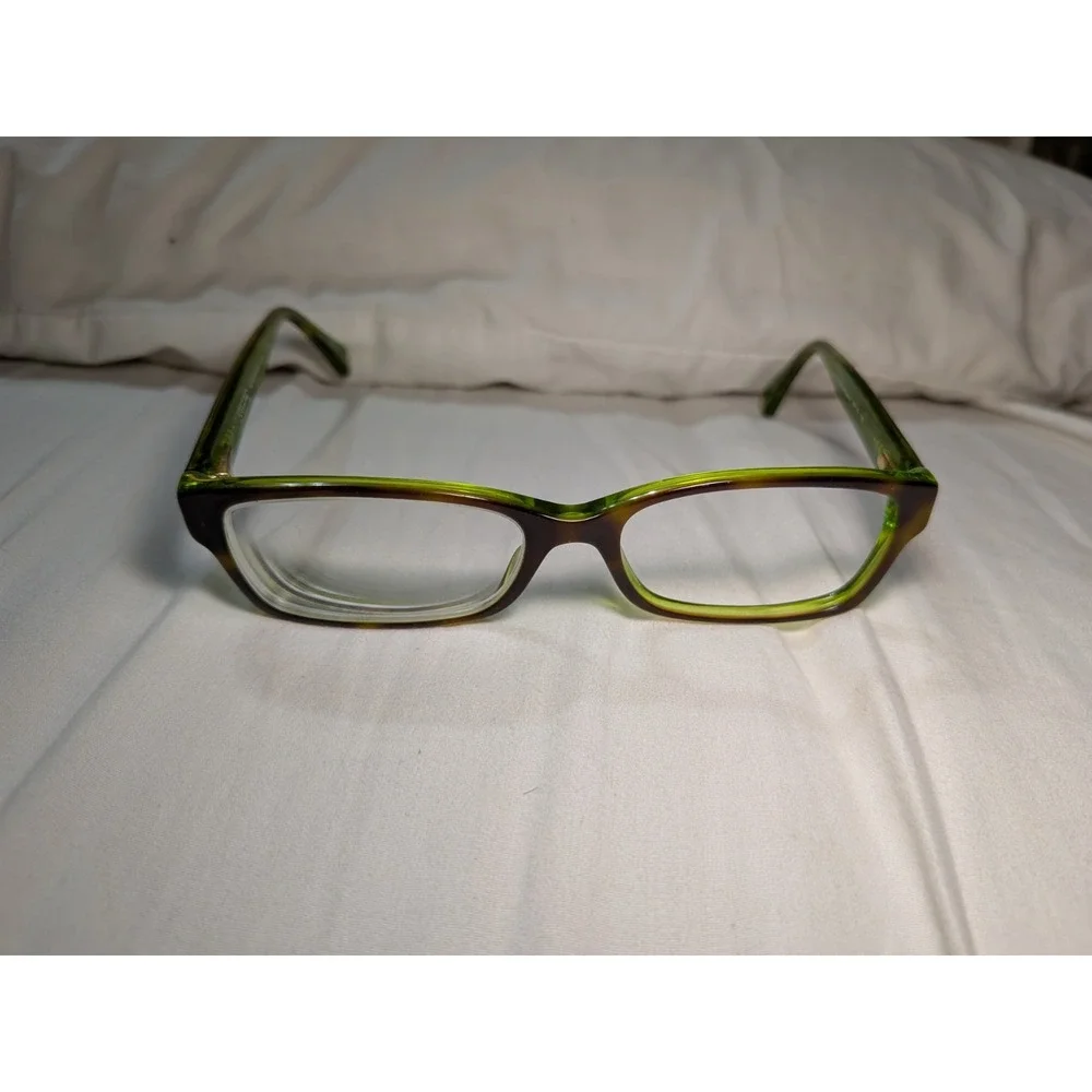 Coach HC6040 6040 Brooklyn 5117 Tortoise Green Eyeglasses Frames 52-16-135